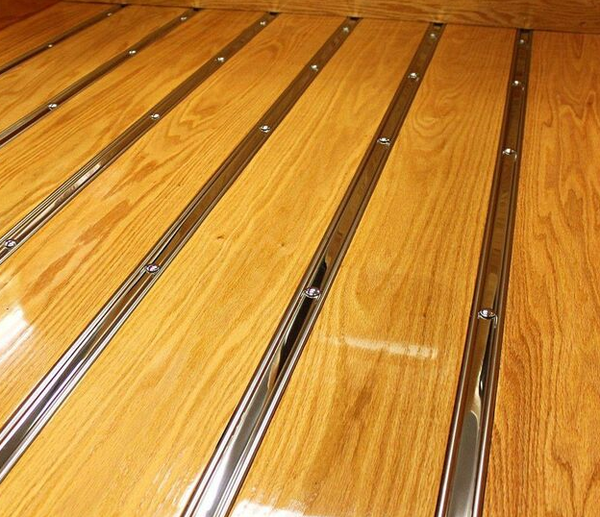 Bed Strips Chevy 1954 - 1959 Polished Stainless Steel GMC Chevrolet Short Bed Stepside