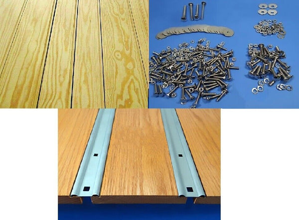 Pine Bed Wood Kit Chevy 1967 - 1972 Chevrolet Short Bed Fleetside Strips Truck